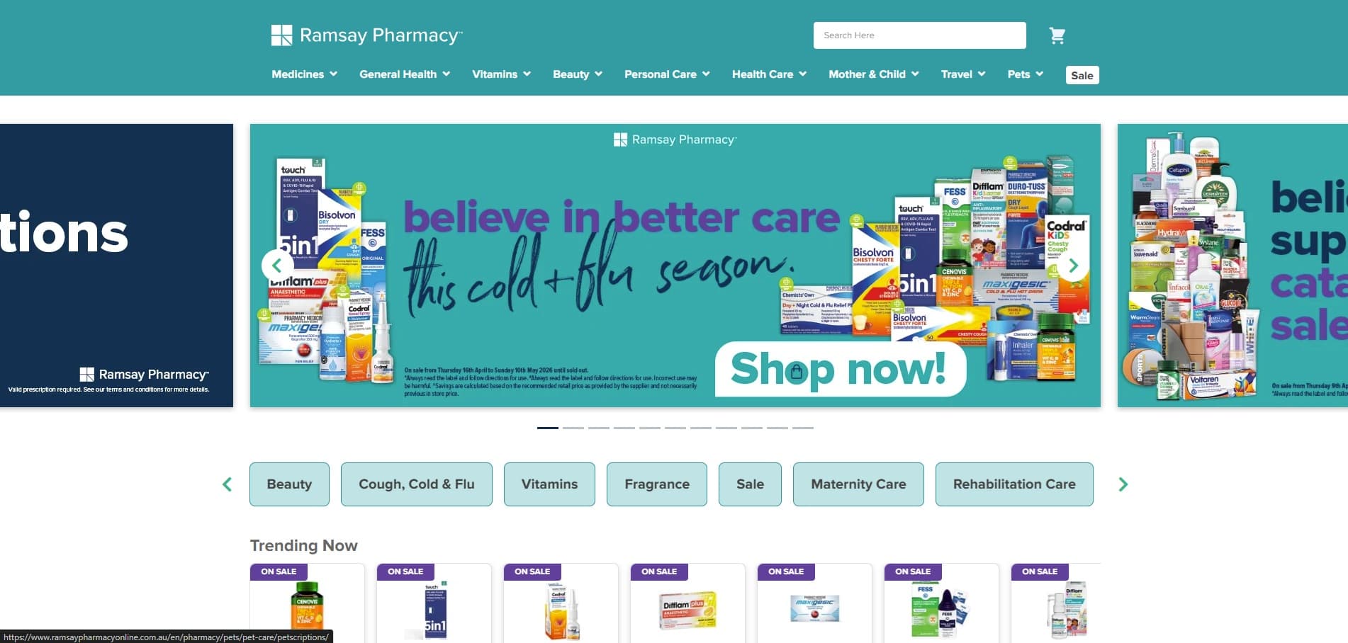 ramsay pharmacy online website